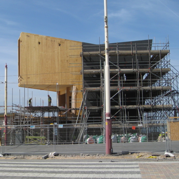 Construction of tower Construction of tower